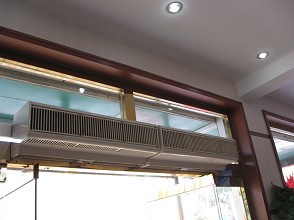 空气幕应用
